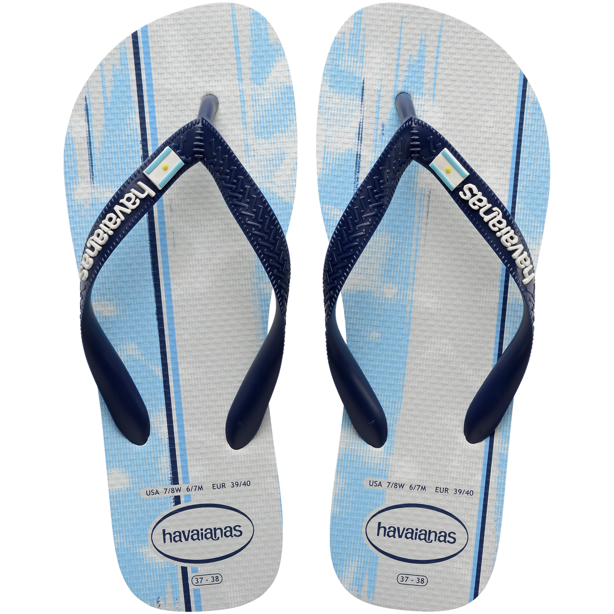 Men's Top Nations I Flip Flops - Argentina